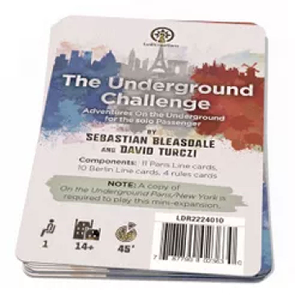 The Underground Challenge Paris New York Expansion