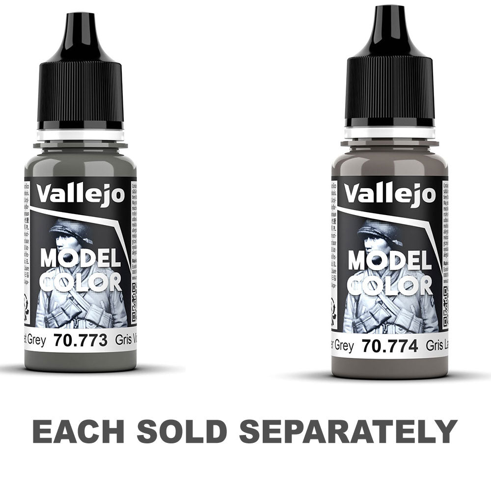 Vallejo Model Colour Acrylic Paint 18mL (Grey)