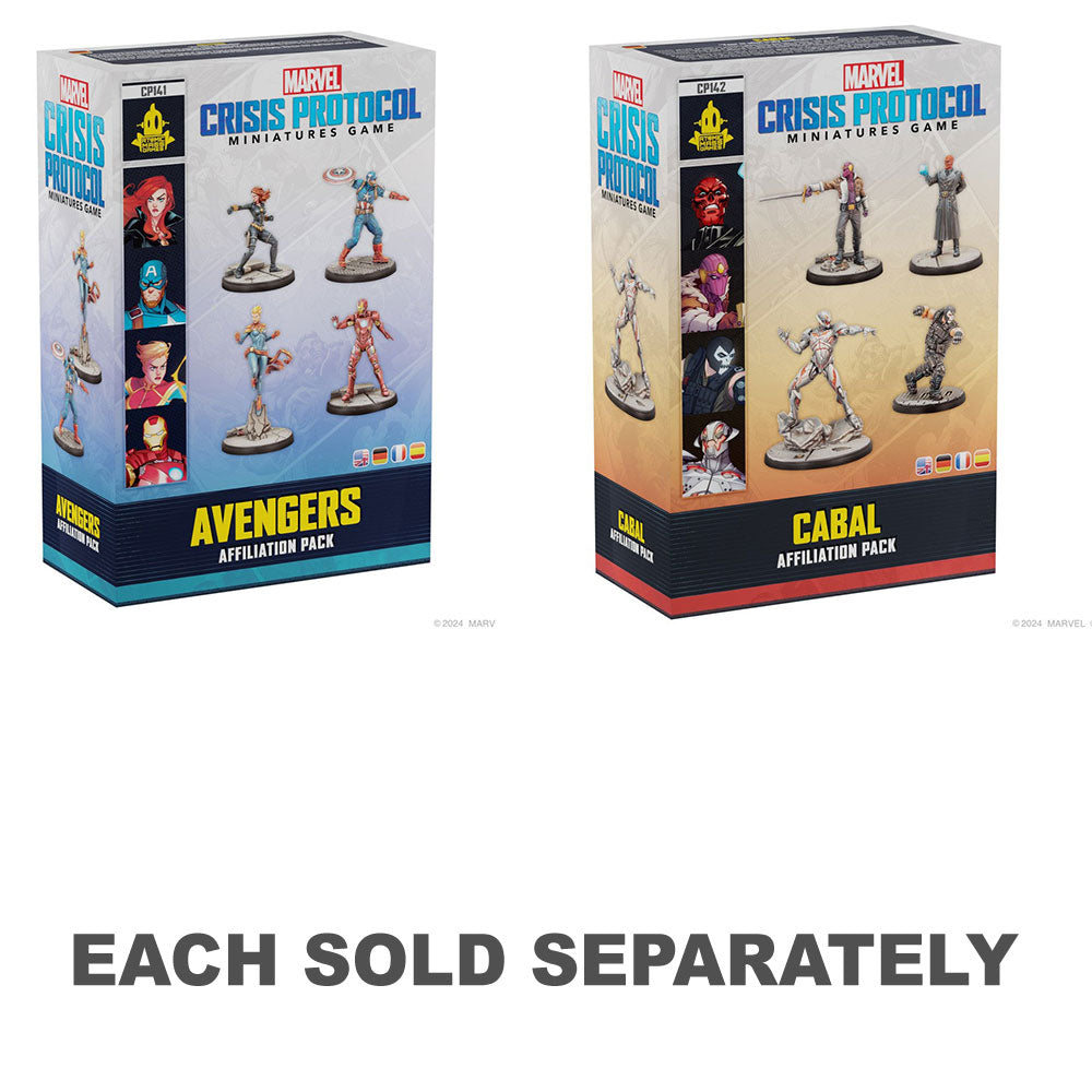 Marvel Crisis Protocol Affiliation Pack