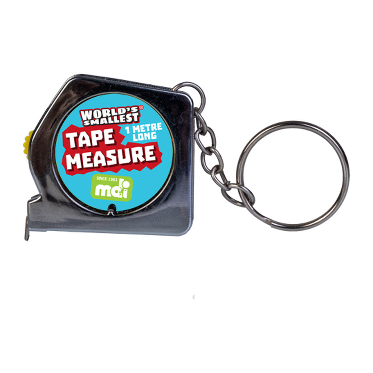 World's Smallest Tape Measure Keychain