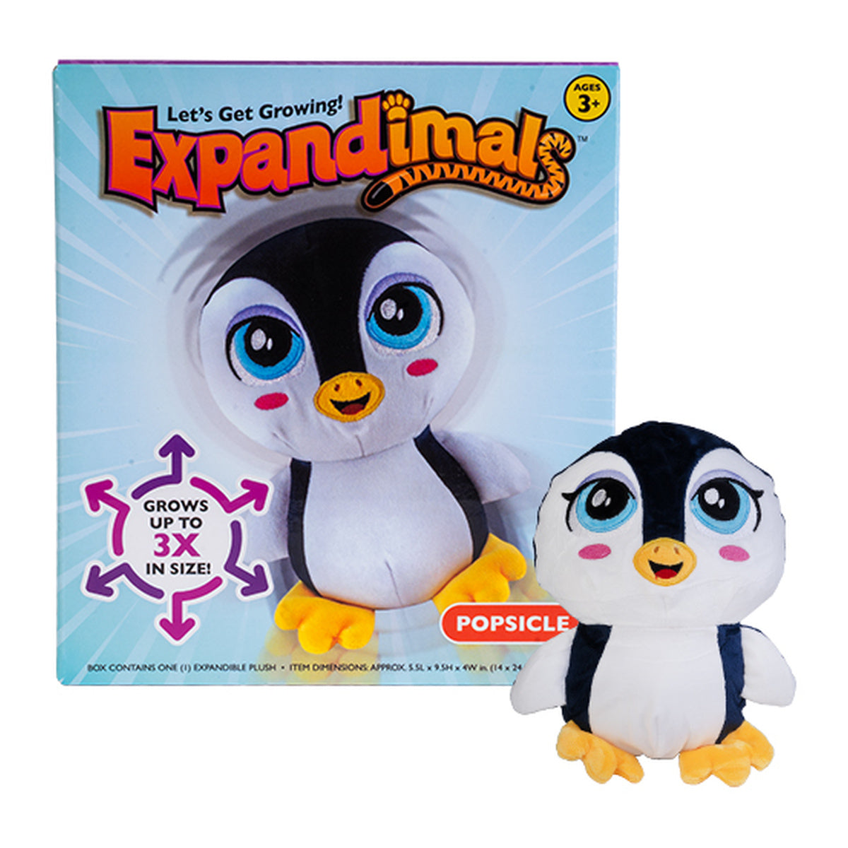 Animal Expandimal Plush Toy