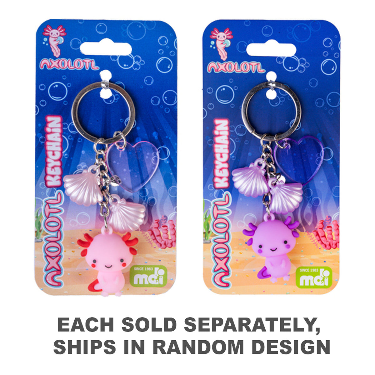 Axolotl Keychain Toy (1pc Random)