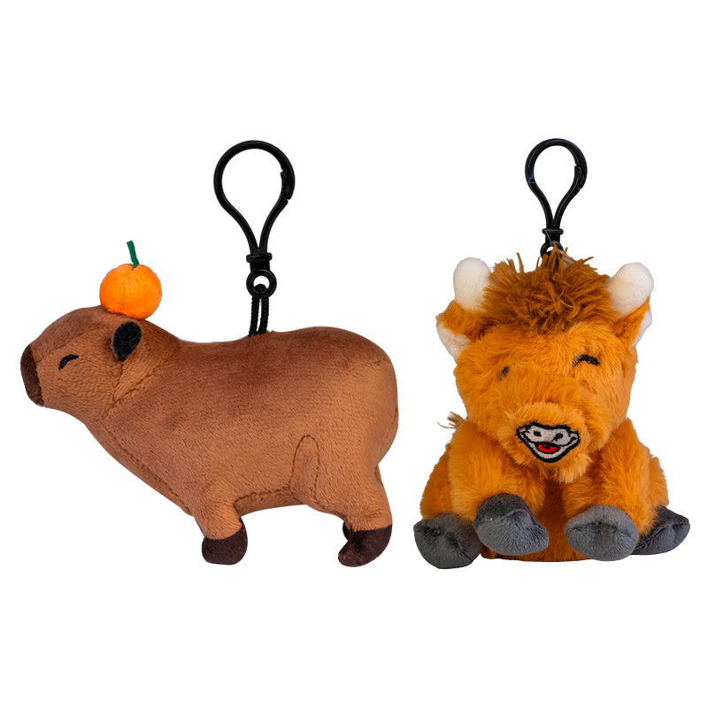 Animal Plush Keychain Toy