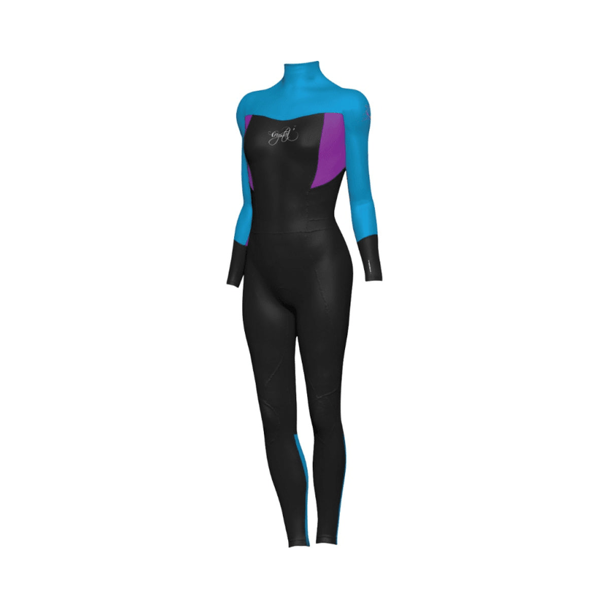 Girls' Superstretch Steamer 3/2mm (Blue)