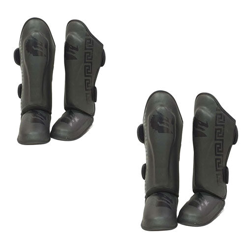 Morgan B2 Bomber Leather Sparring Shin and Instep