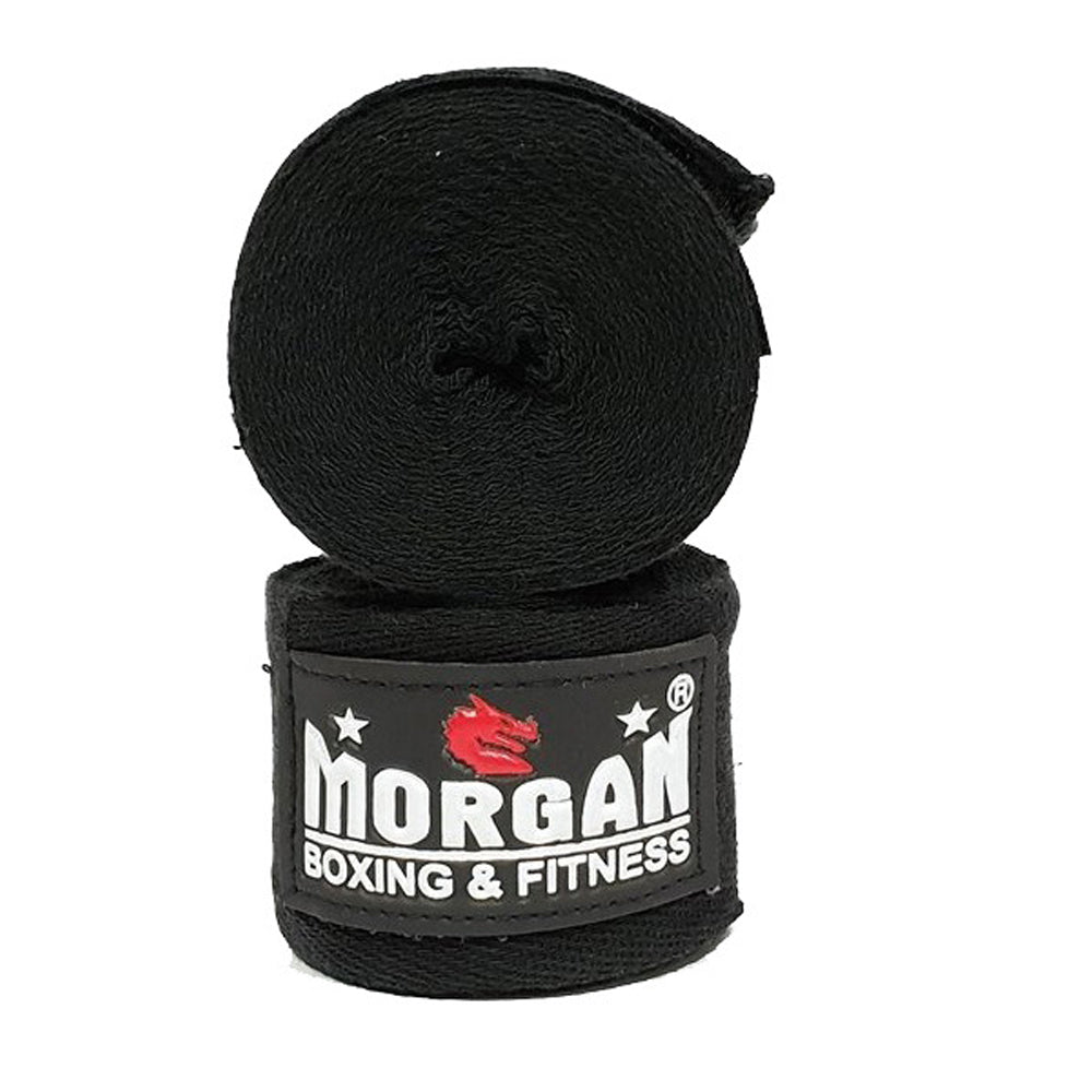 Morgan Cotton Boxing Hand Wraps Pair (180"-4m)