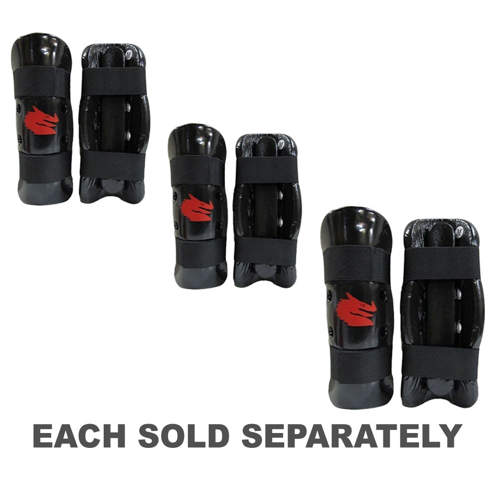 Morgan Dipped Foam Forearm Guards (Black)