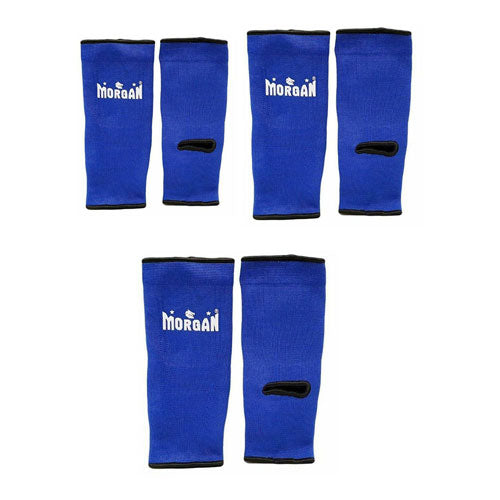 Morgan Ankle Protectors with Blue/Black Trim (Pair)