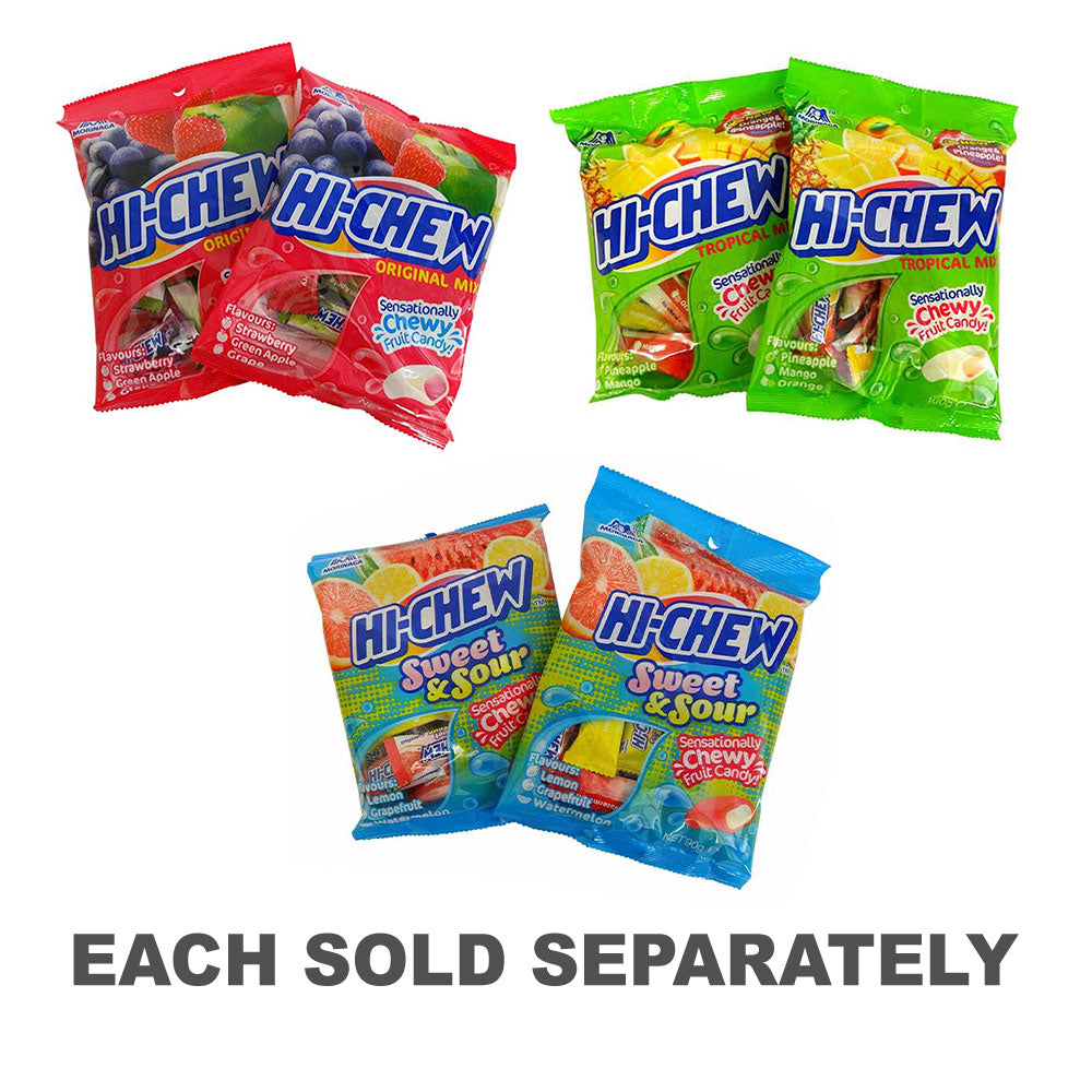 Hi-Chew Fruity Candy Bags (6x100g)