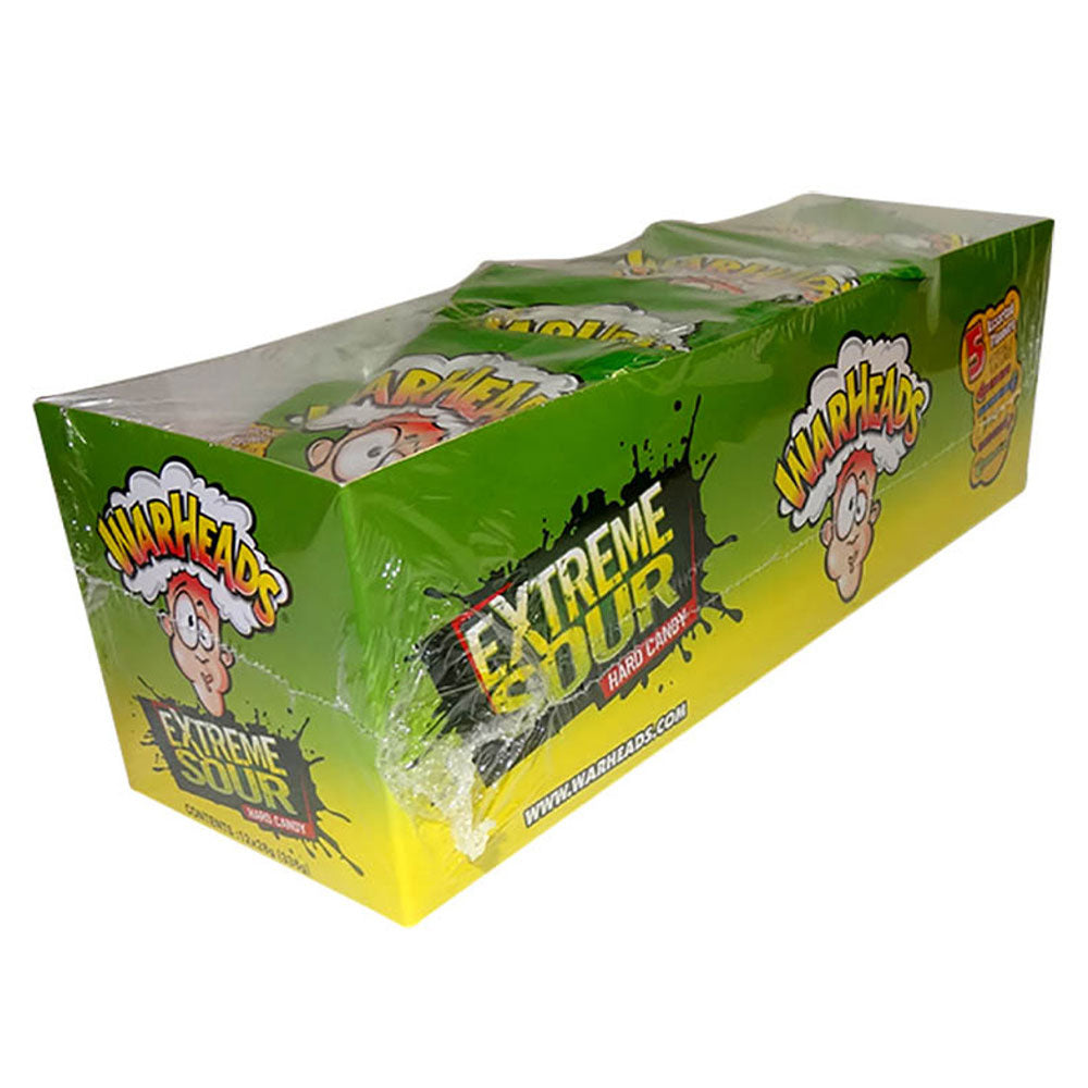 Warheads Extreme Sour Candy Hang Sell Bags (12x28g)