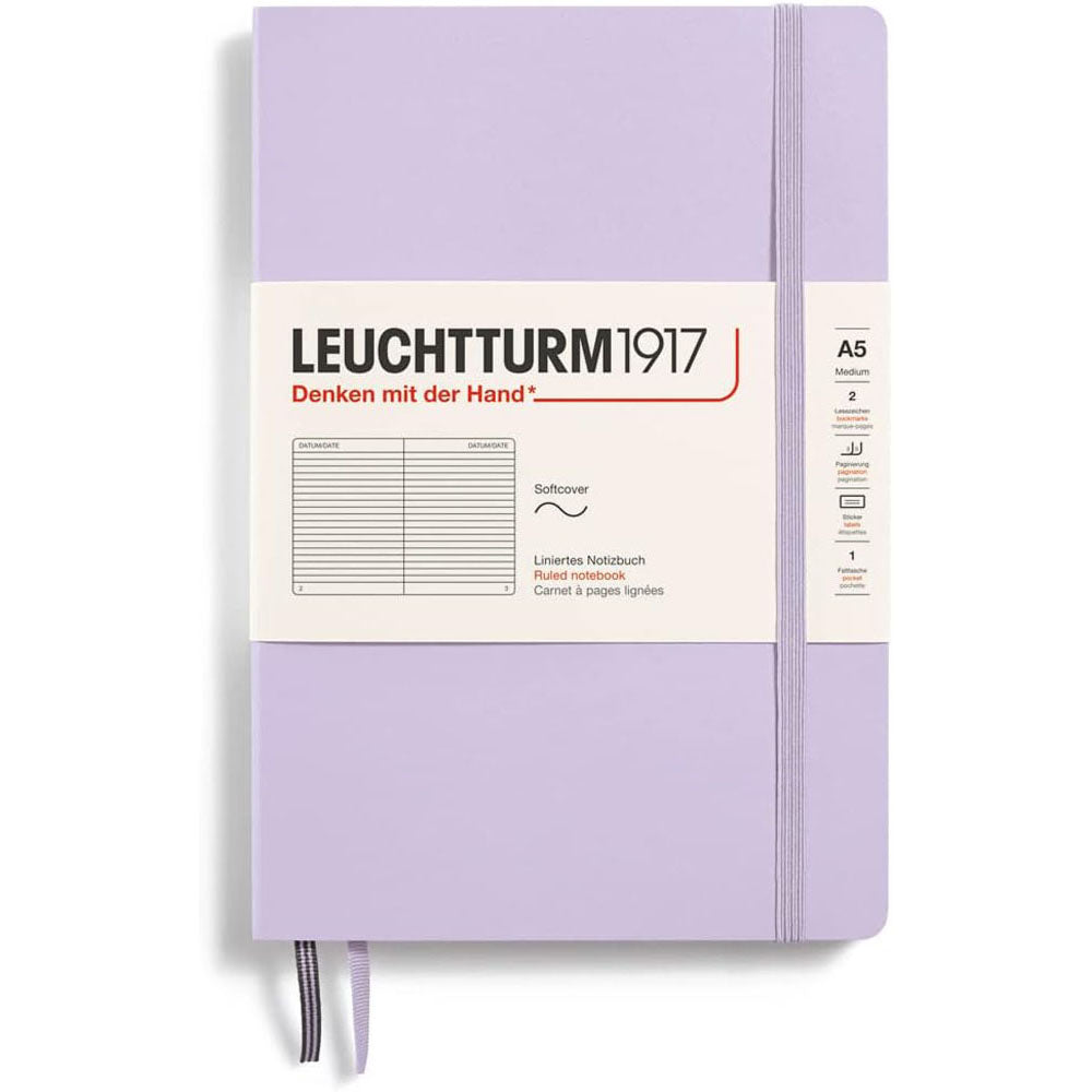Leuchtturm Softcover Ruled Notebook A5