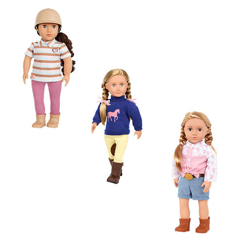 Our Generation Equestrian Fashion Doll 46cm