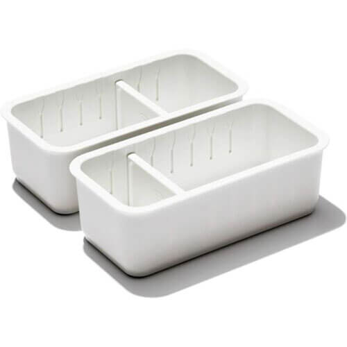 OXO Good Grips Adjustable Drawer Bin Set