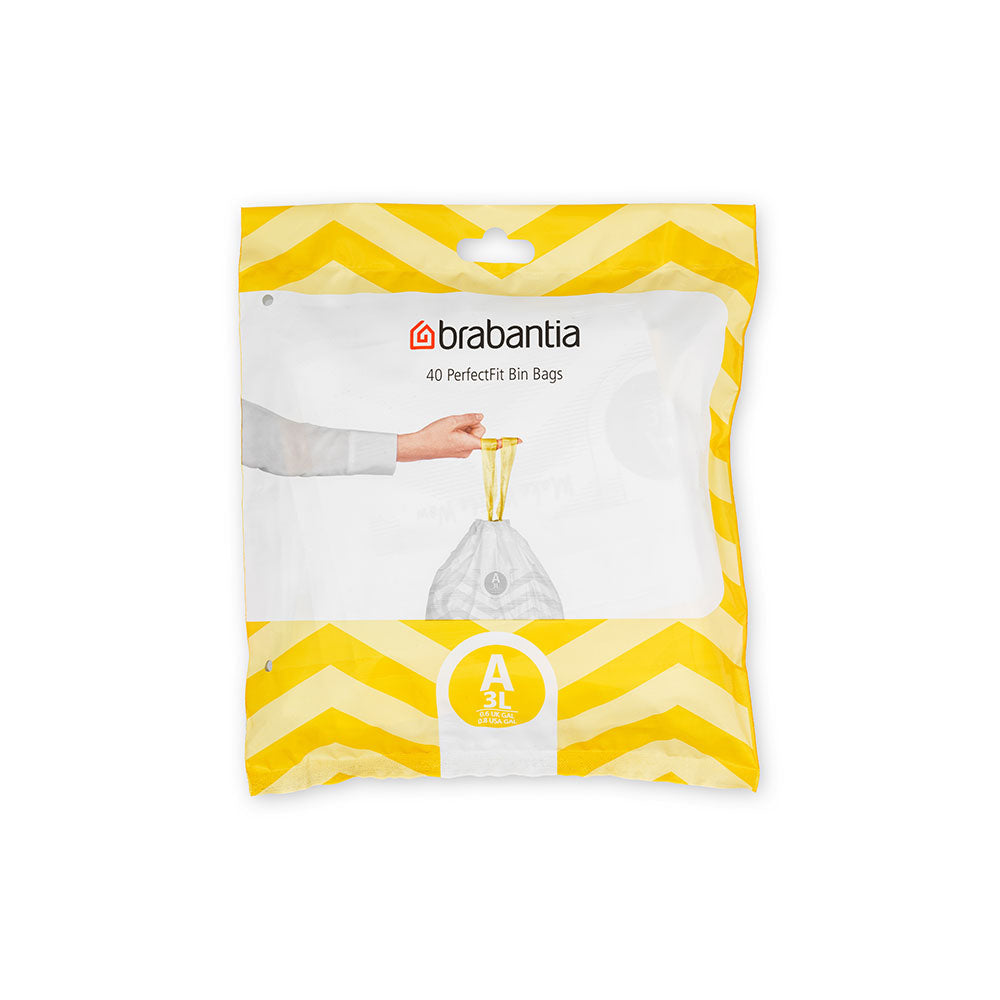 Brabantia PerfectFit Dispenser Pack with 40 Bags