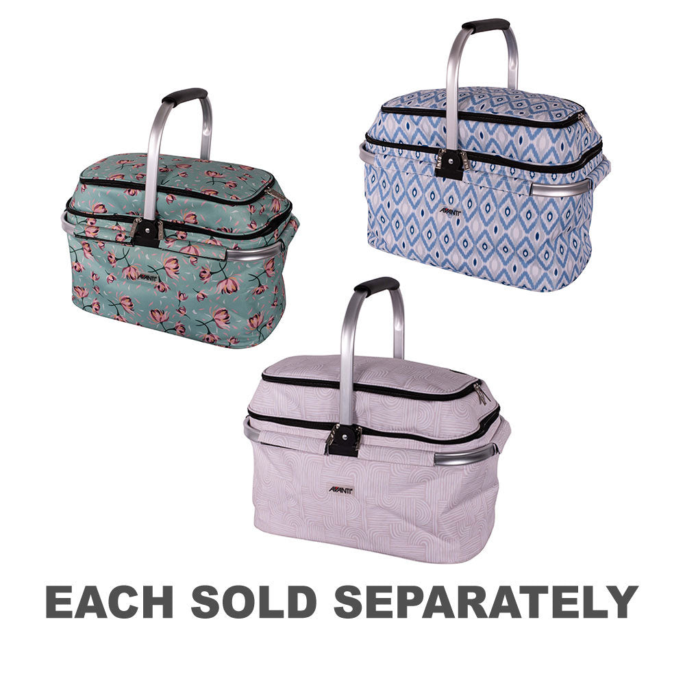 Avanti 4-Person Insulated Picnic Basket