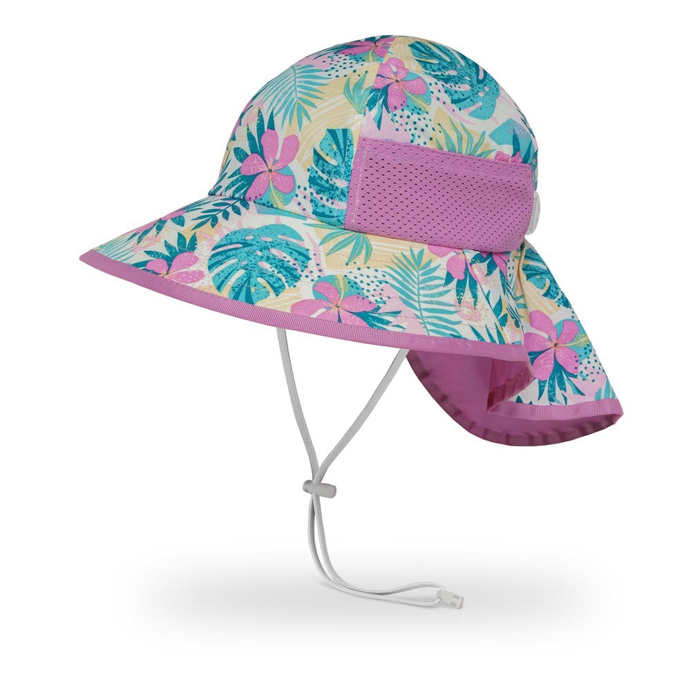 Pink Tropical Kids Play Hat