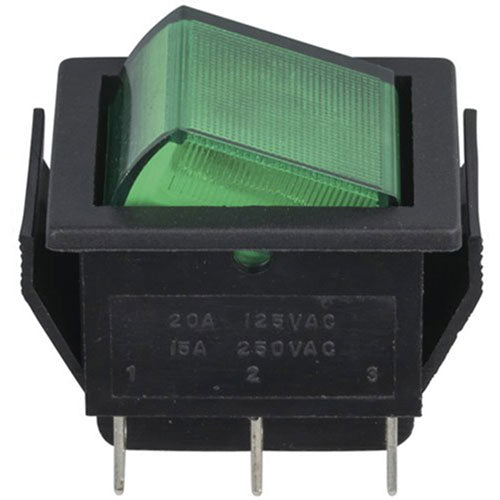 DPDT Illuminated Rocker Switch (Large)