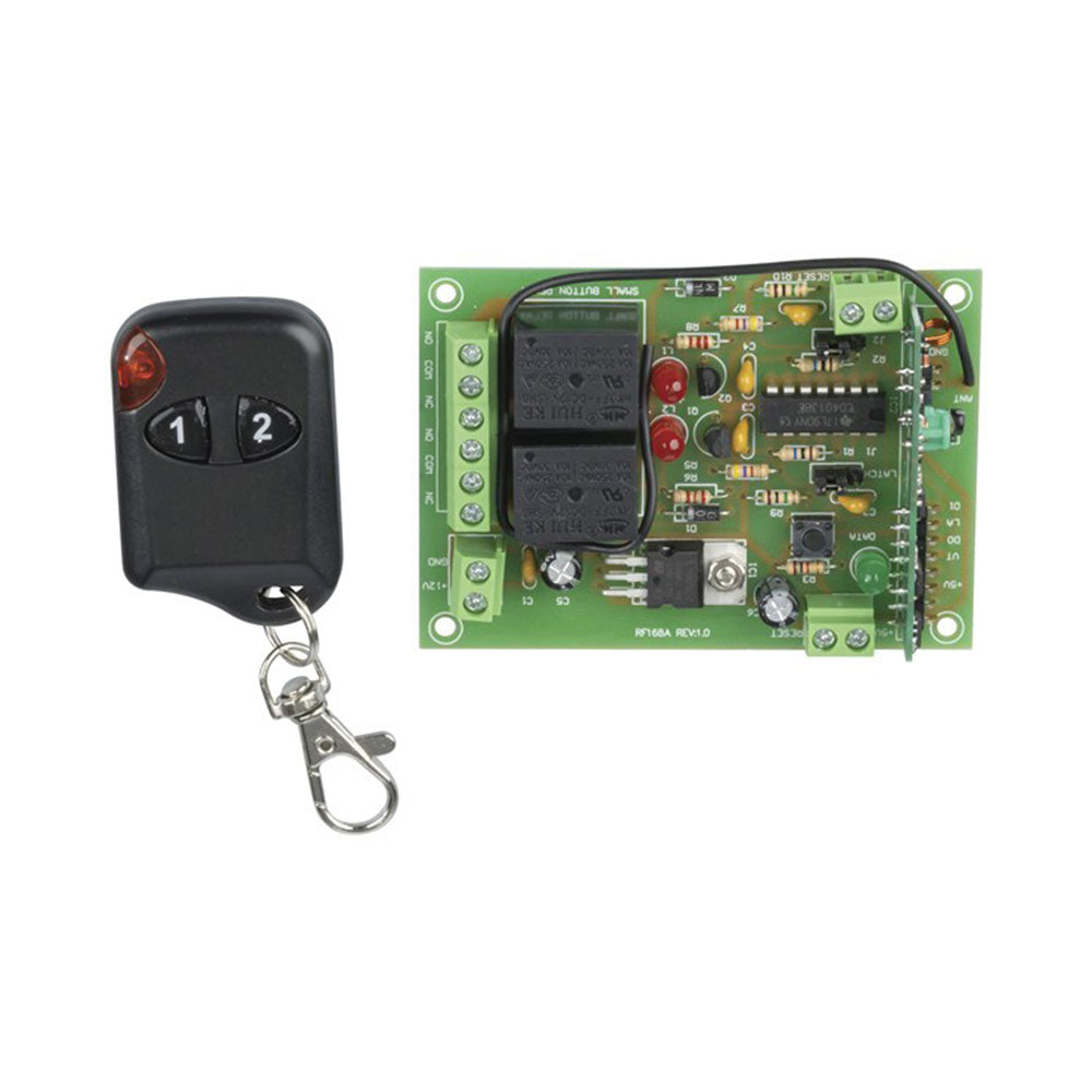 2-Way Remote Control Relay Controller Board 12V - LatestBuy
