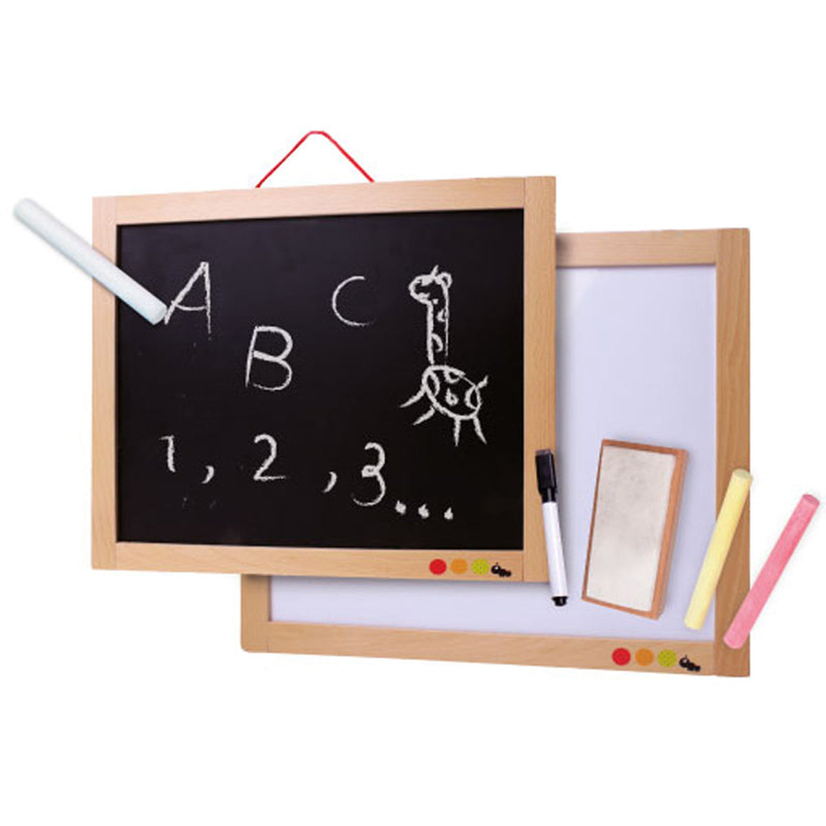 Eurekakids Magnetic and Chalk Board