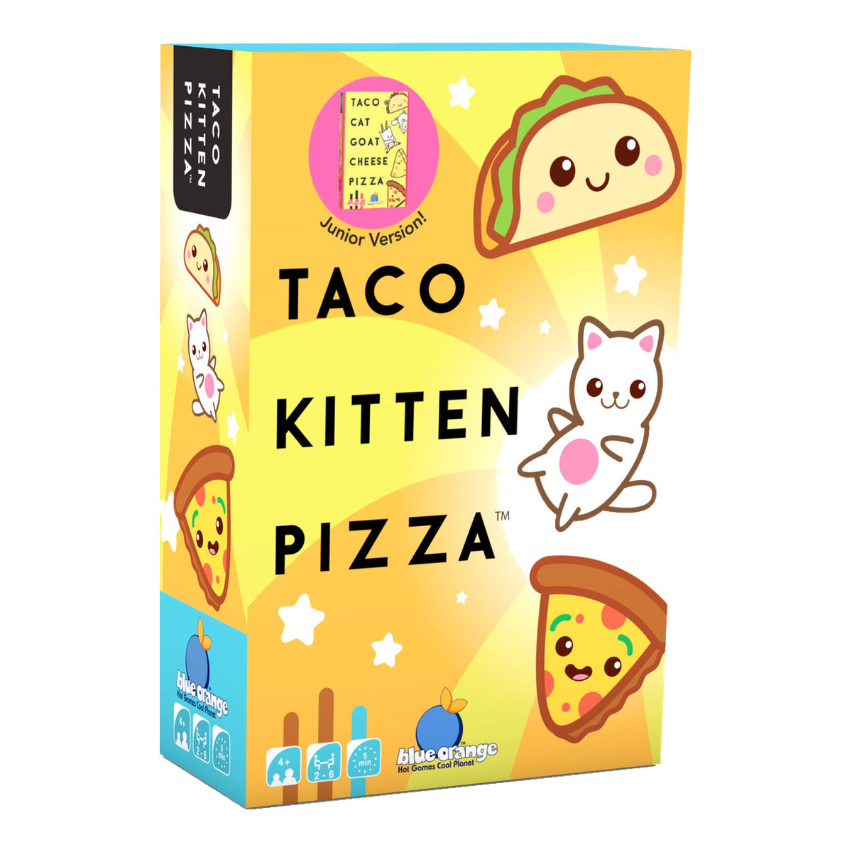 Taco Kitten Pizza Party Card Game