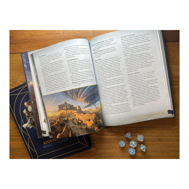 Cosmere RPG Stormlight World Guide Role Playing Book