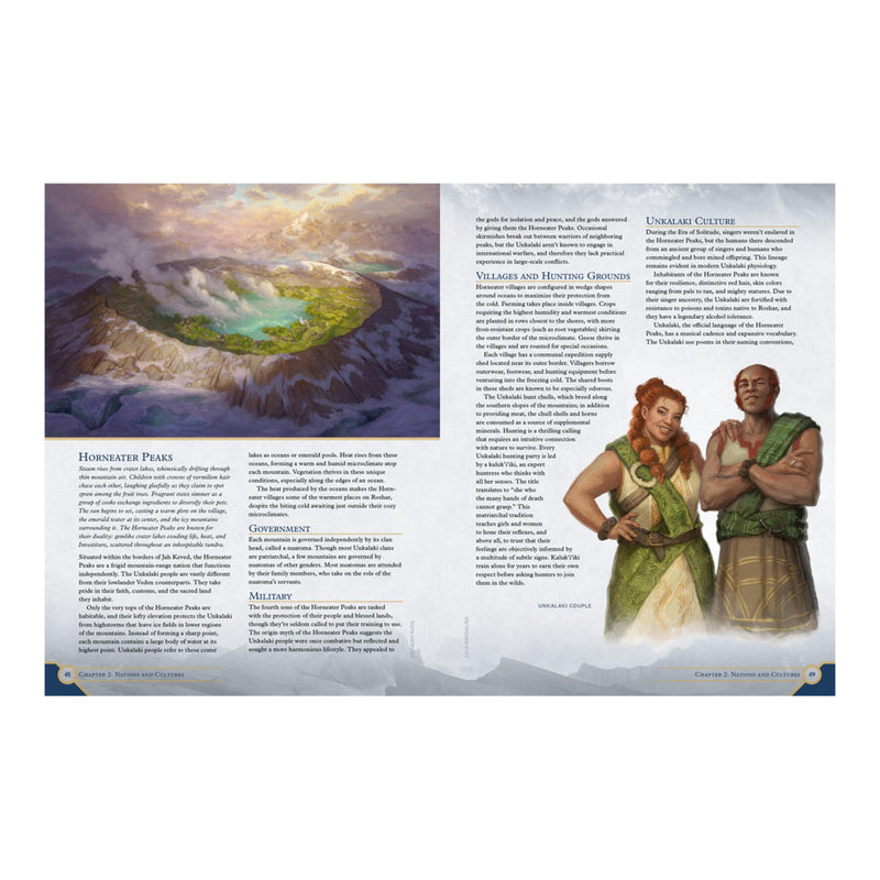 Cosmere RPG Stormlight World Guide Role Playing Book
