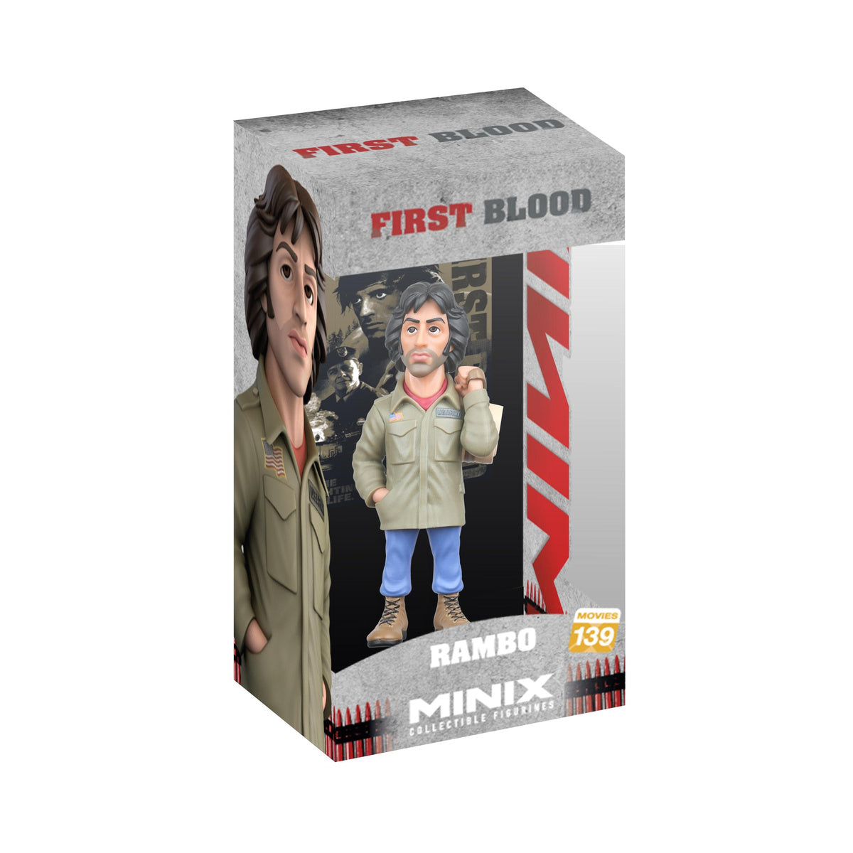 MINIX Rambo First Blood Part 1 John Rambo 139 Figure