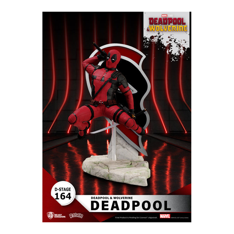 Beast Kingdom D Stage Deadpool & Wolverine Deadpool Figure