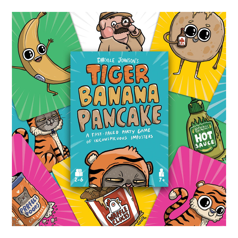 Tiger Banana Pancake Party Card Game
