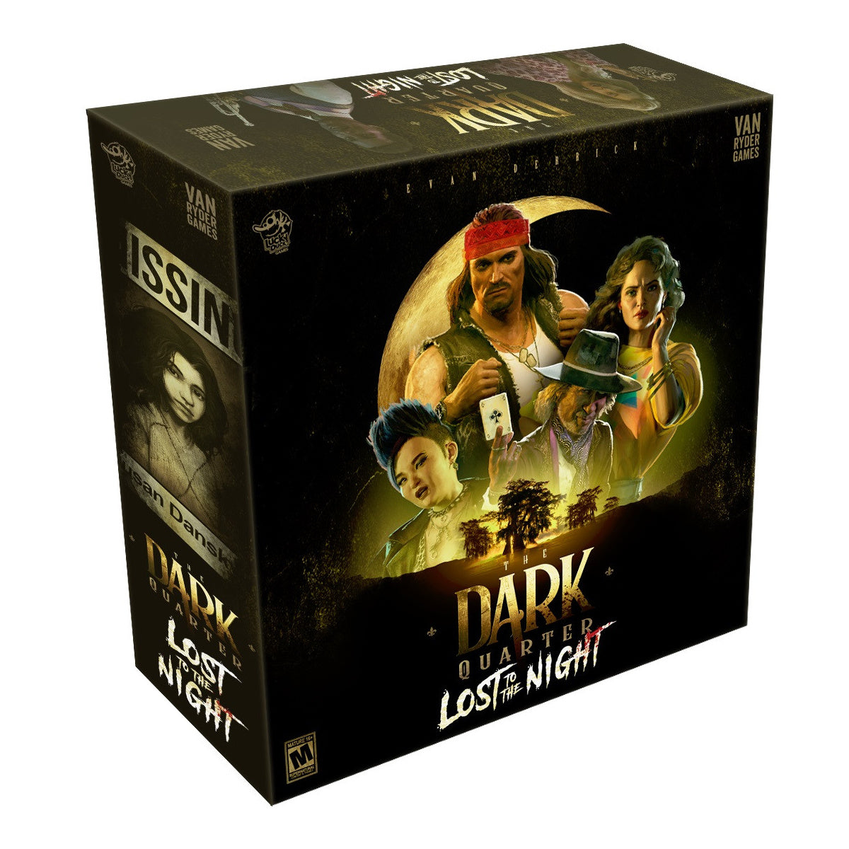 The Dark Quarter Lost to the Night Board Game