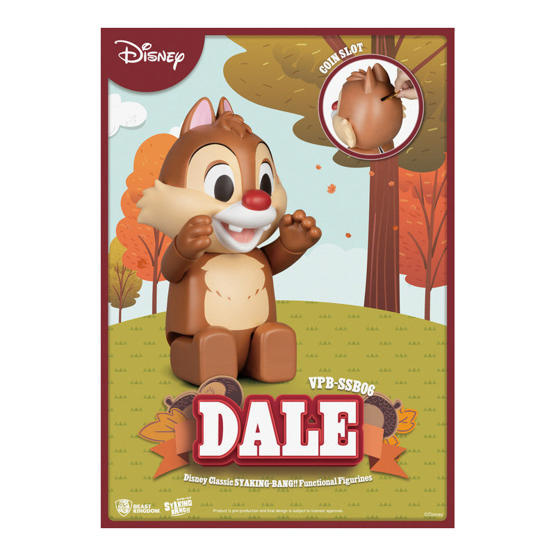 Piggy Bank Vinyl Large SYAKING-BANG!! Disney Classic Dale