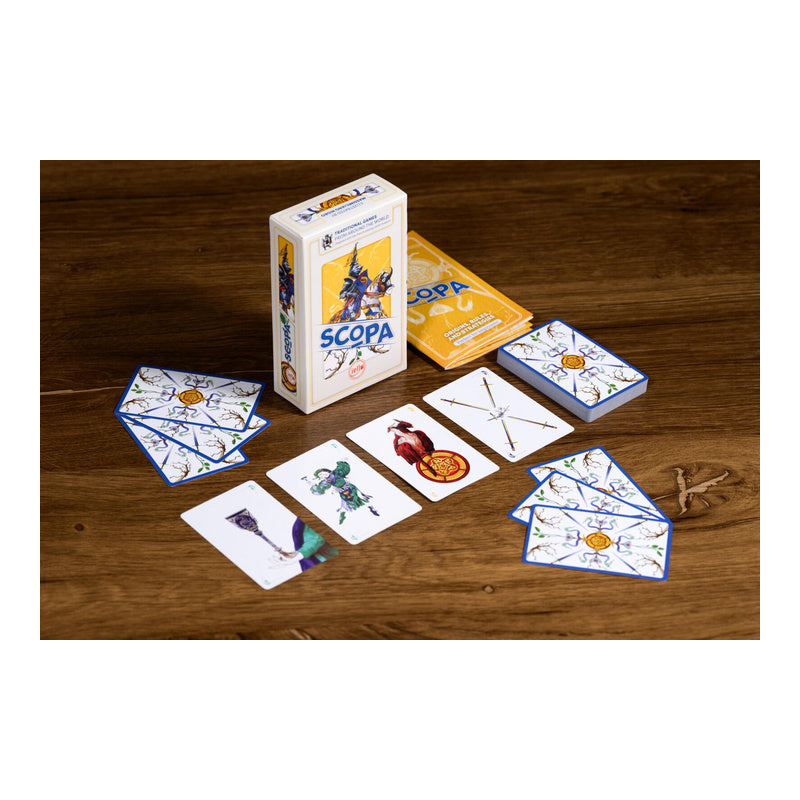 Traditional Games Scopa Board Game