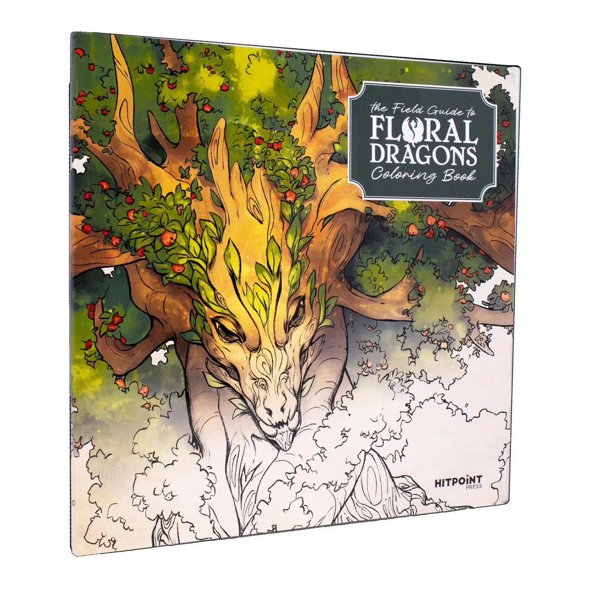 Field Guide to Floral Dragons Coloring Book