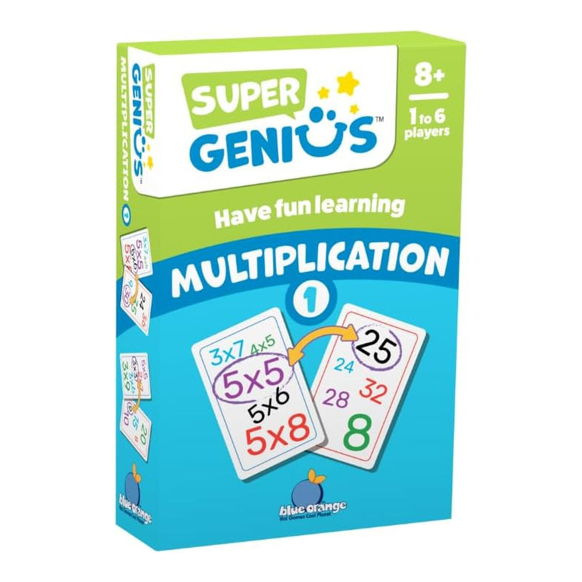 Super Genius Multiplication 1 Board Game