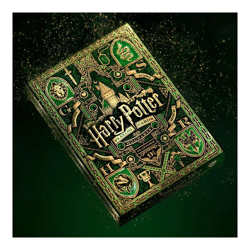 theory11 Harry Potter Green Playing Cards