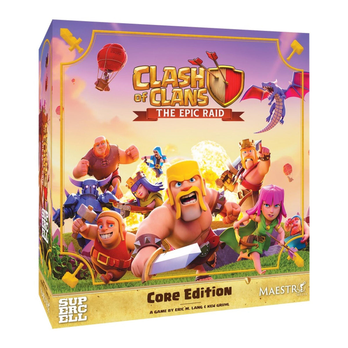 Clash of Clans the Epic Raid Core Game