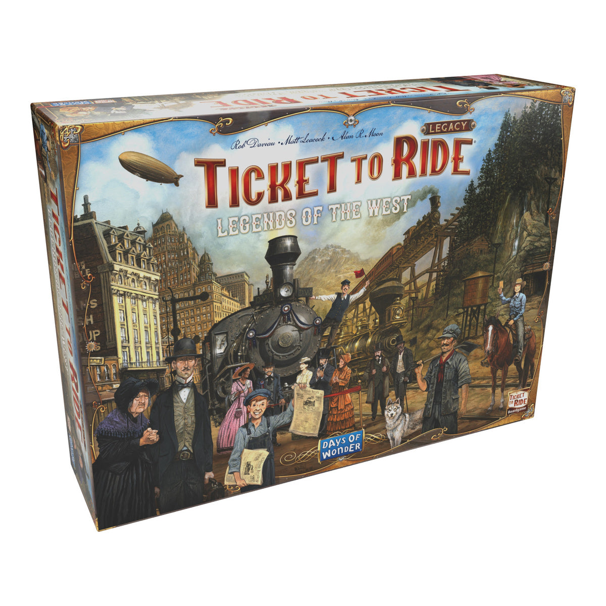 Ticket to Ride Legacy Legends of the West Board Game