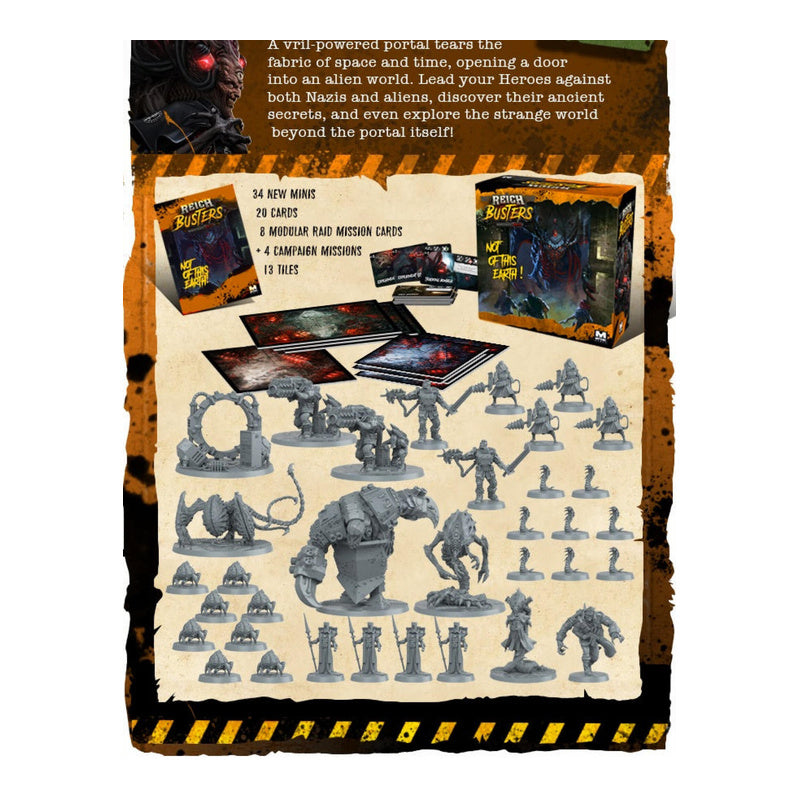 Reichbusters Projekt Vril Not of This Earth Box Miniature