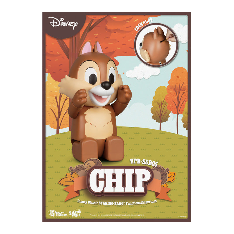 Piggy Bank Vinyl Large SYAKING-BANG!! Disney Classic Chip