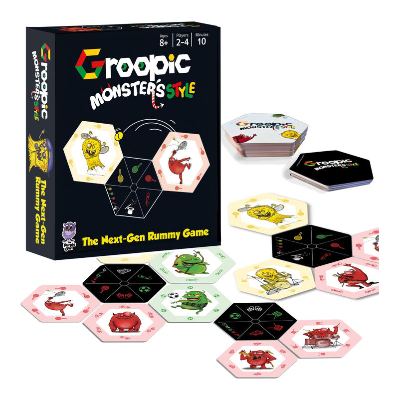 Groopic Monster's Style Board Game