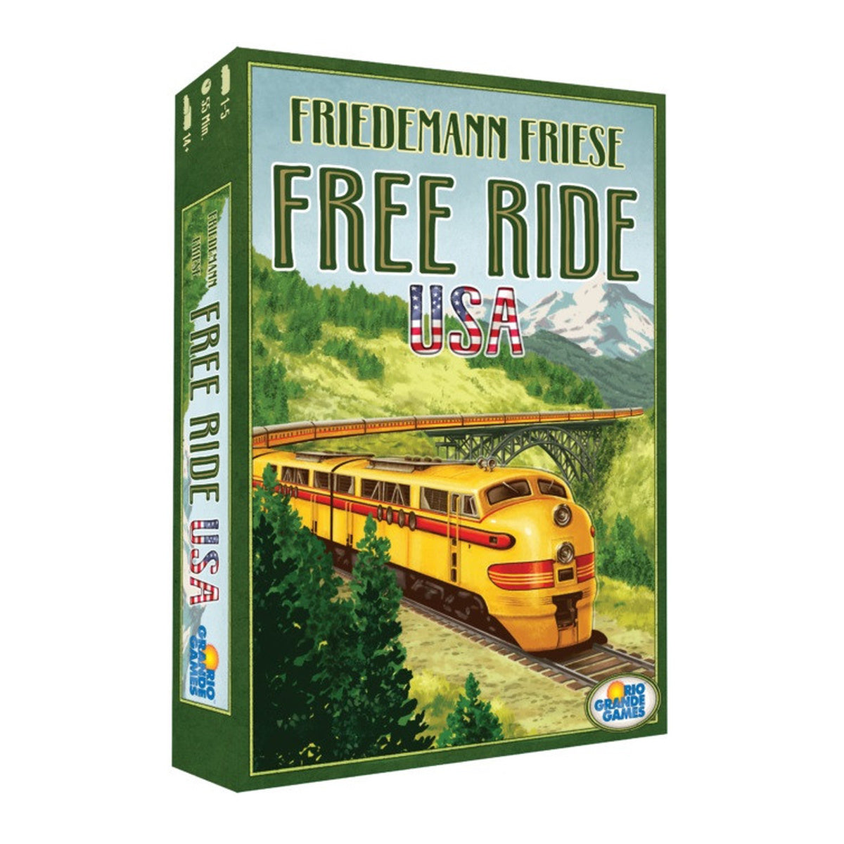Free Ride USA Board Game