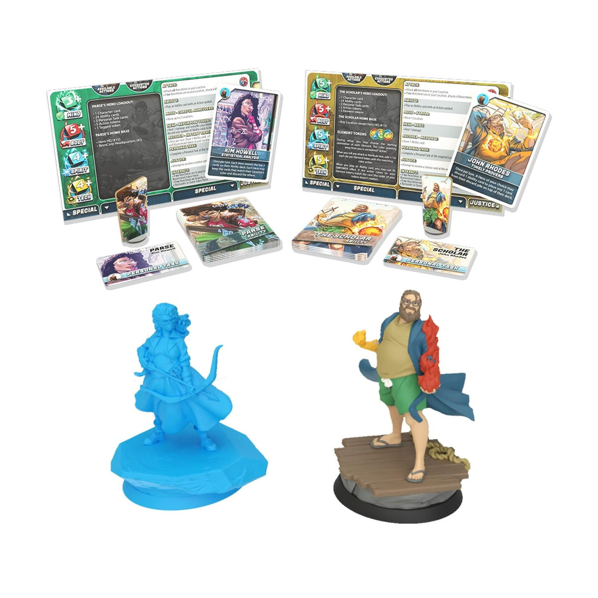 Freedom Five Parse & the Scholar Team Up Kickstarter Pack