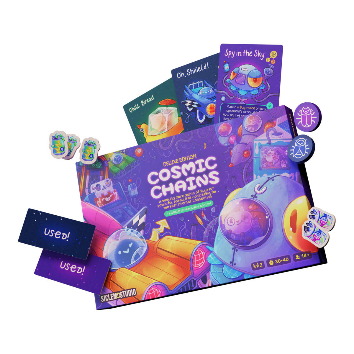 Cosmic Chains Deluxe Edition Board Game