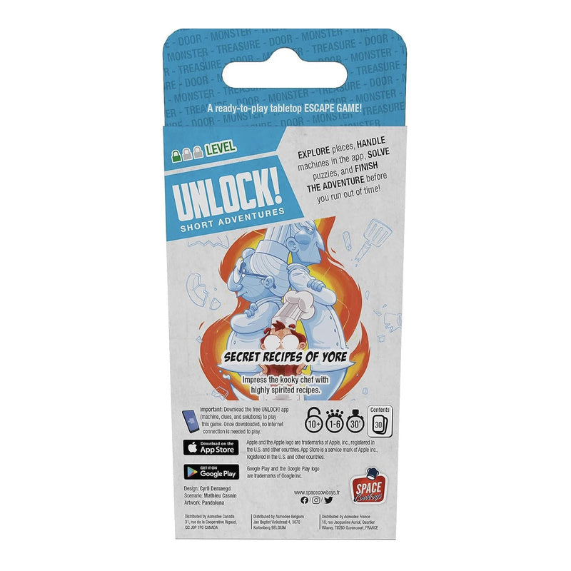 Unlock! Short Adventures #1 Secret Recipes of Yore