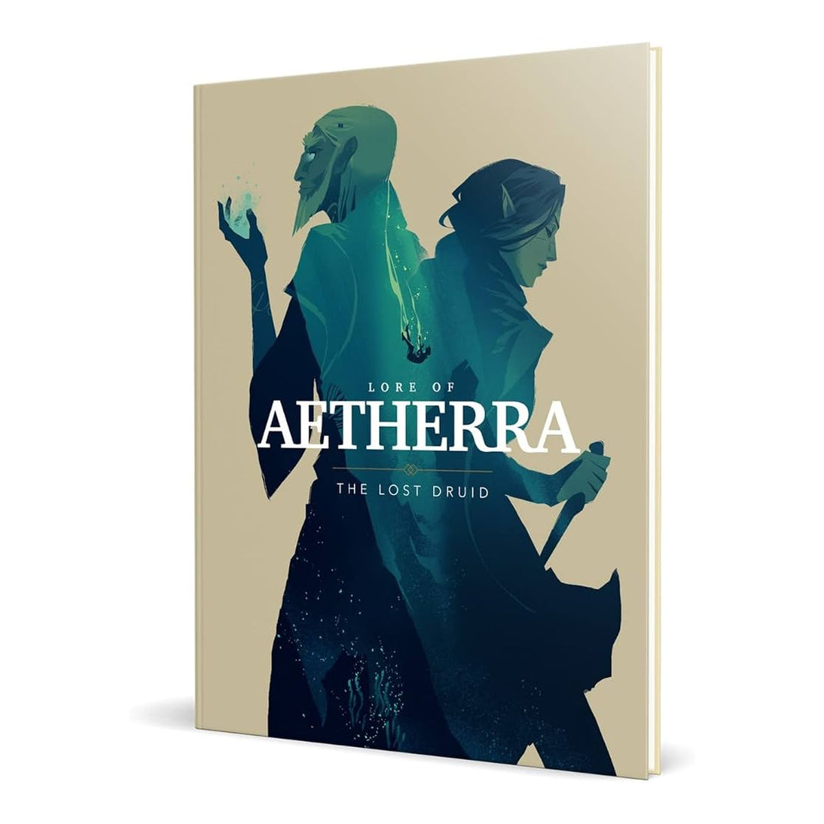 Lore of Aetherra the Lost Druid Harcover Role Playing Book
