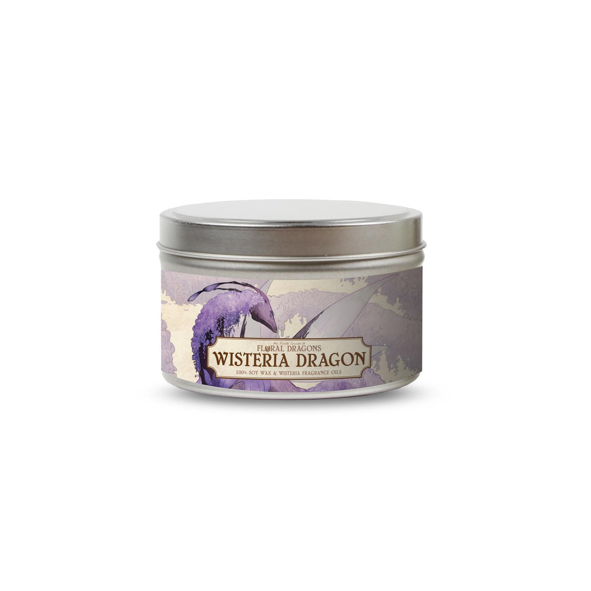 Wisteria Dragon Candle Role Playing Book
