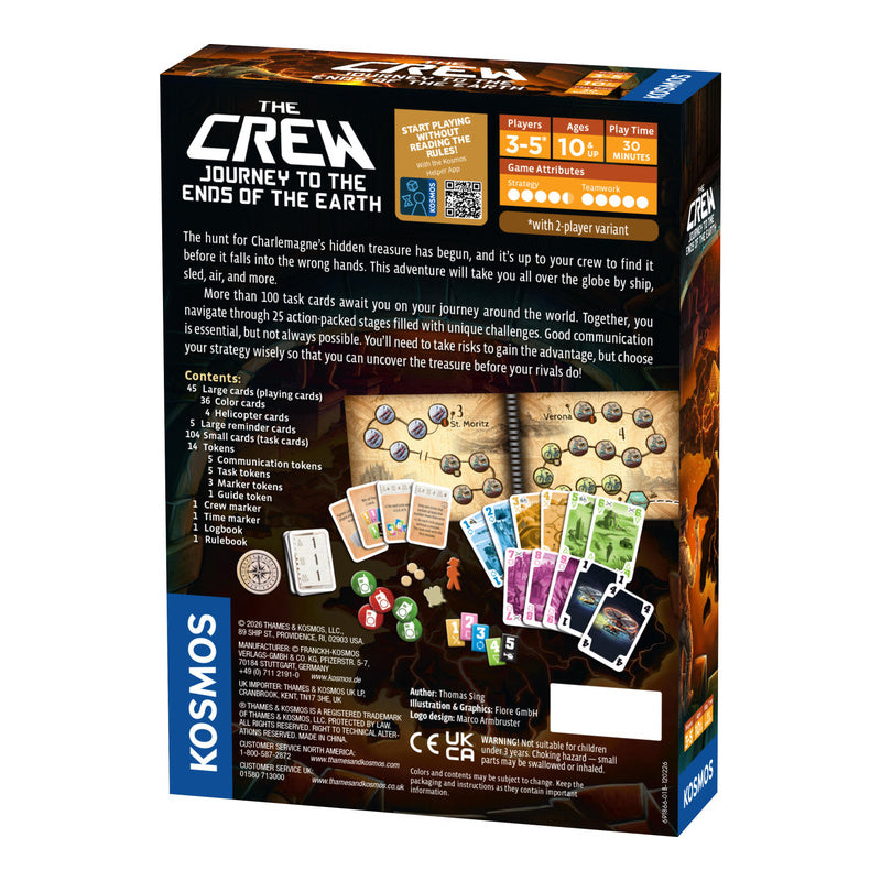 The Crew 3 Journey to the Ends of the Earth Board Game