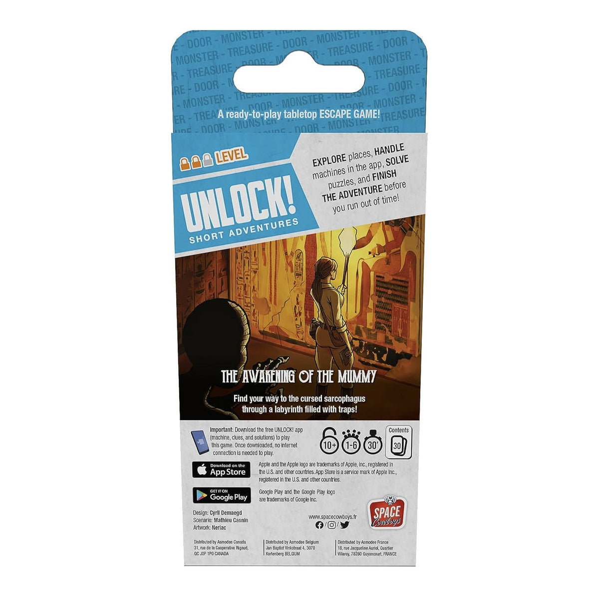 Unlock! Short Adventures # 2 the Awakening of the Mummy