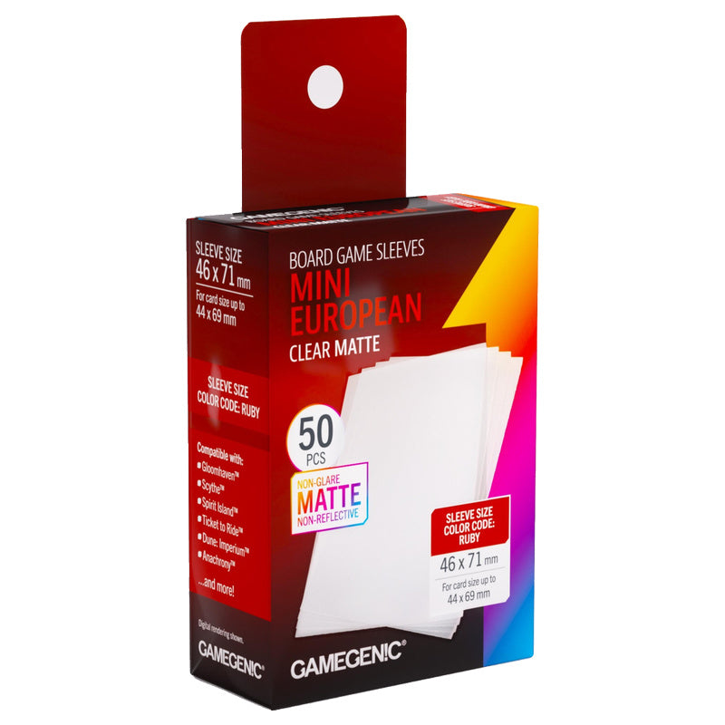 Gamegenic Mini European Card Sleeves 50pk (46x71mm)