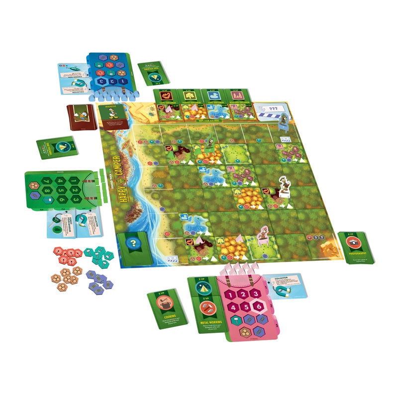 Donald Duck in Happy Camper Board Game